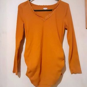 Maternity long sleeve shirt